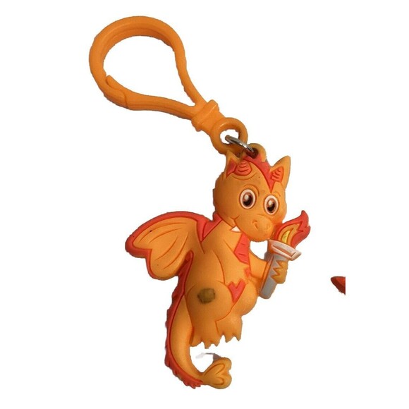 American Heart Association Kids Heart Challenge Keychains Lot Piece AHA Dragons - Picture 7 of 16